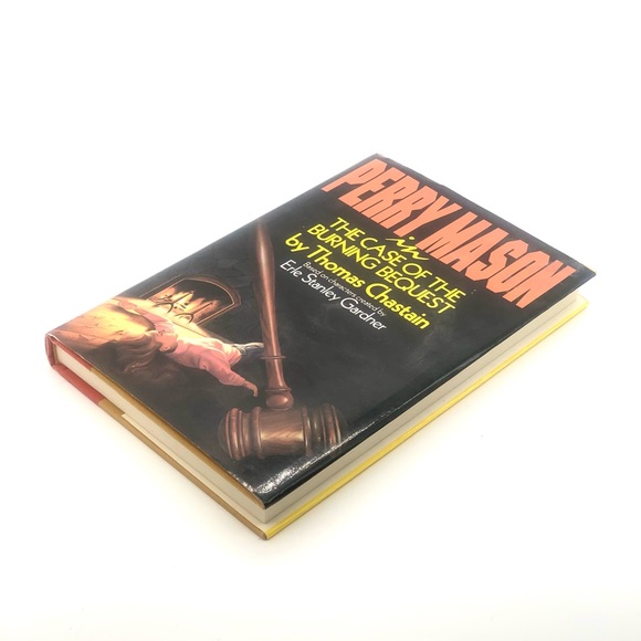 Perry Mason in the Case of the Burning Bequest by Thomas Chastain Hardcover Book - Picture 4 of 4